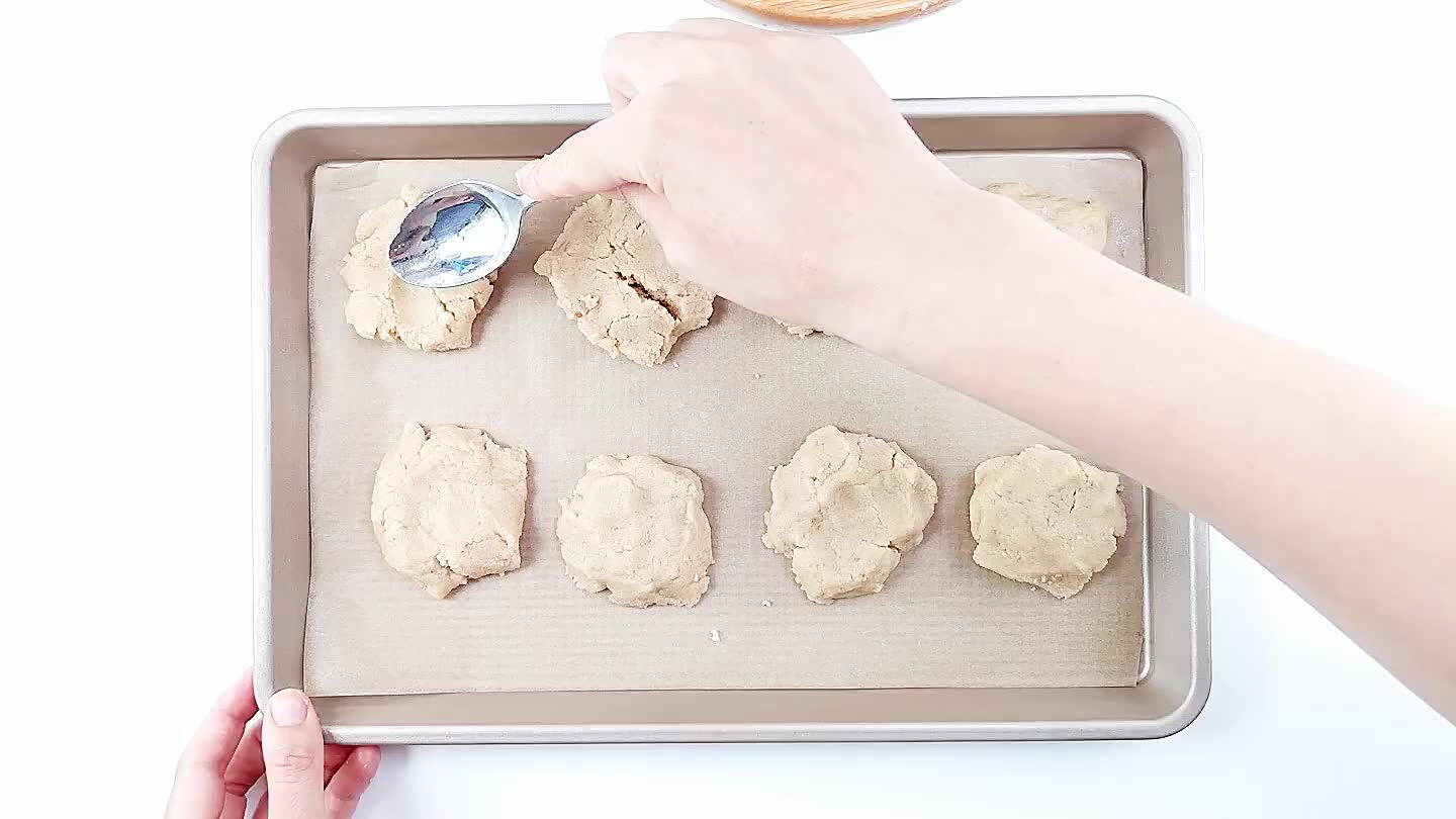 ie. This is where you will put the chocolate chips later.