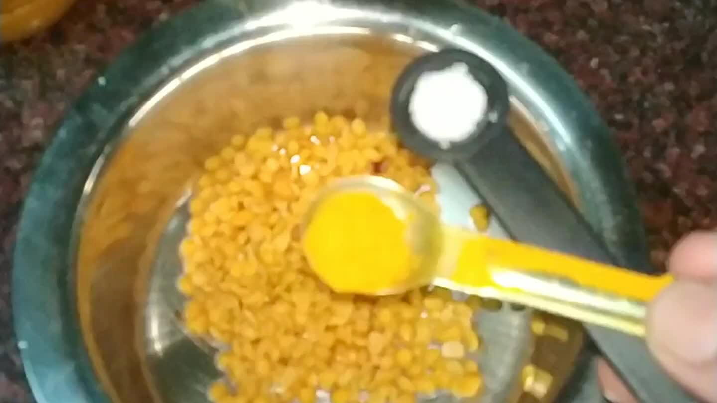 natively, soak dal for 30 minutes and microwave until soft)
