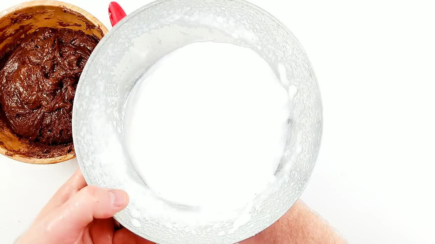 ll collapse them and your batter won't be as fluffy.