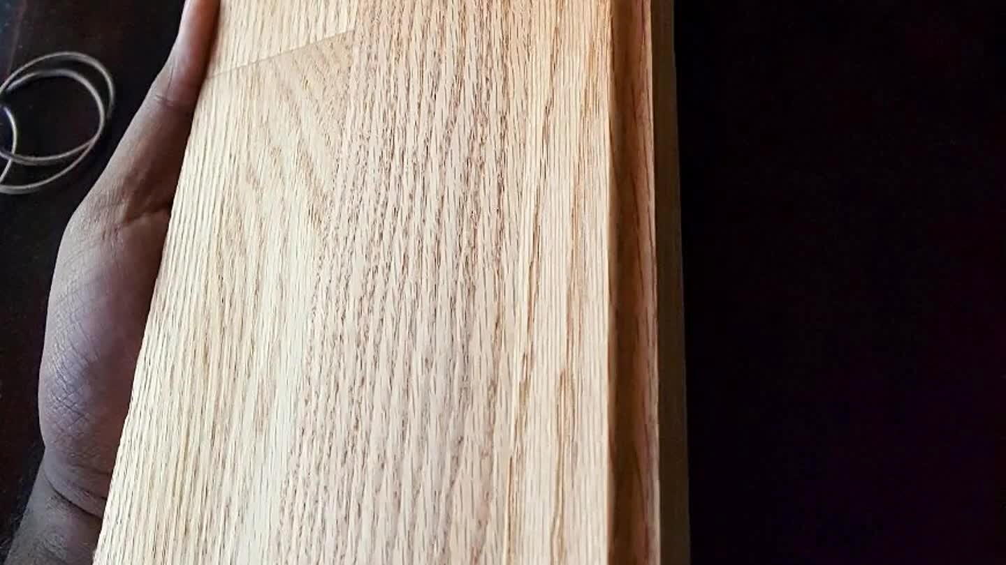 er bit would be nice as well. You only need to this on the leading edge and the two sides. The back edge needs to be square to butt up against the wall.