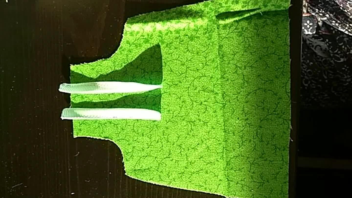 fabric need to be facing each other )