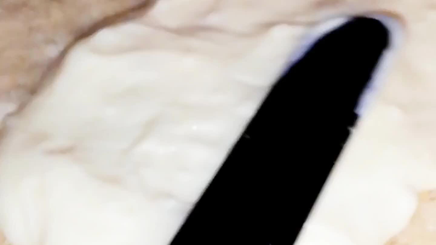 crème doit être uniforme.