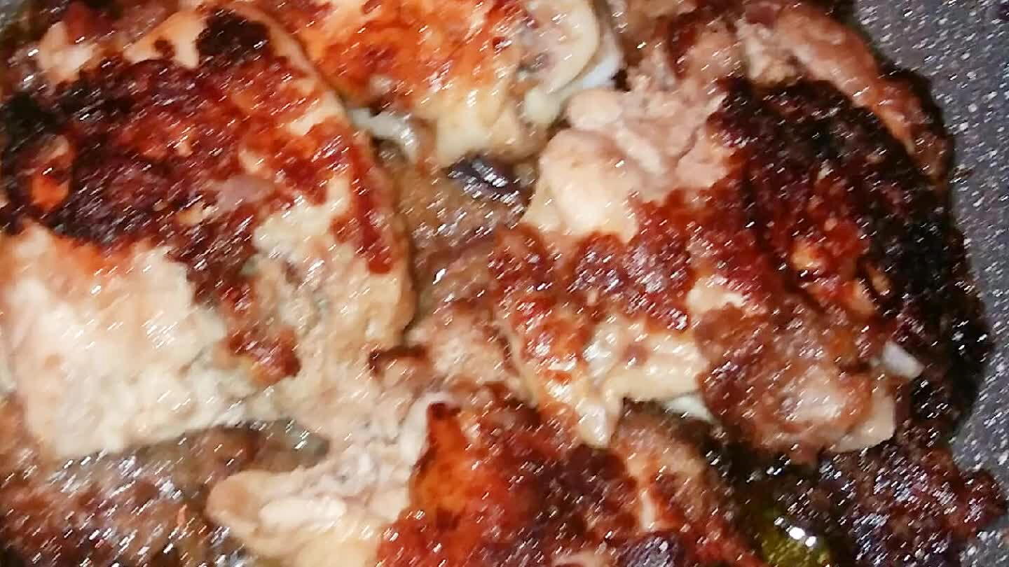 e deve restare bella abrustolita...
