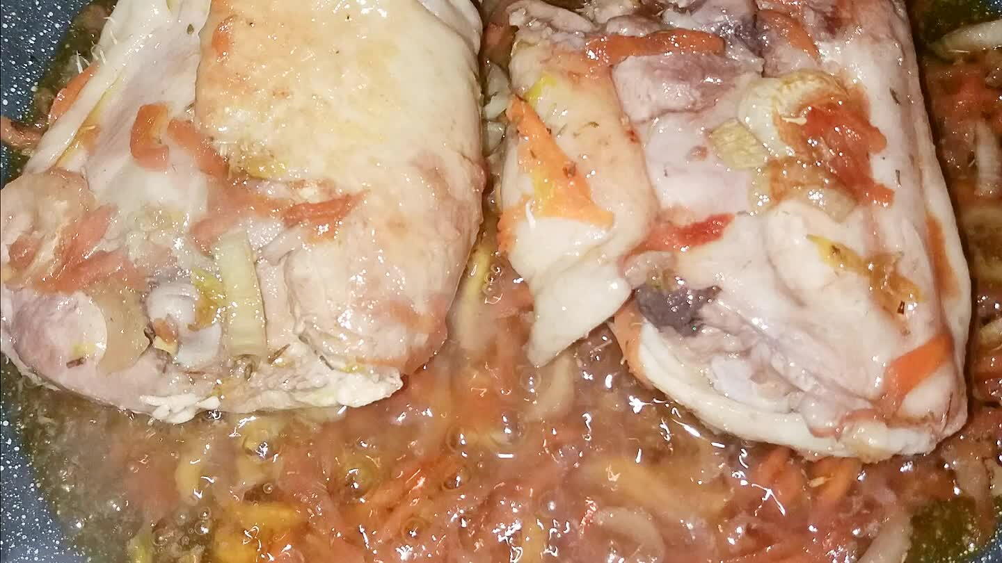 o la cottura...aggiungiamo il resto del vino...