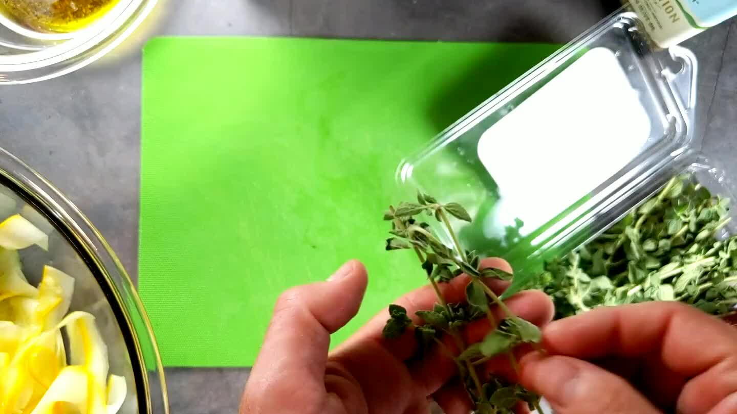 y easily by pinching the stem and gently dragging your fingers down it. Then just pick off any remaining leaves at the tip.