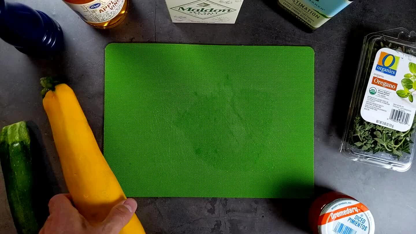 gthwise. You can see in the video that the yellow one was a little too wide for a mouthful, so I cut it in half. The green one is a perfect size, so I left it whole.
