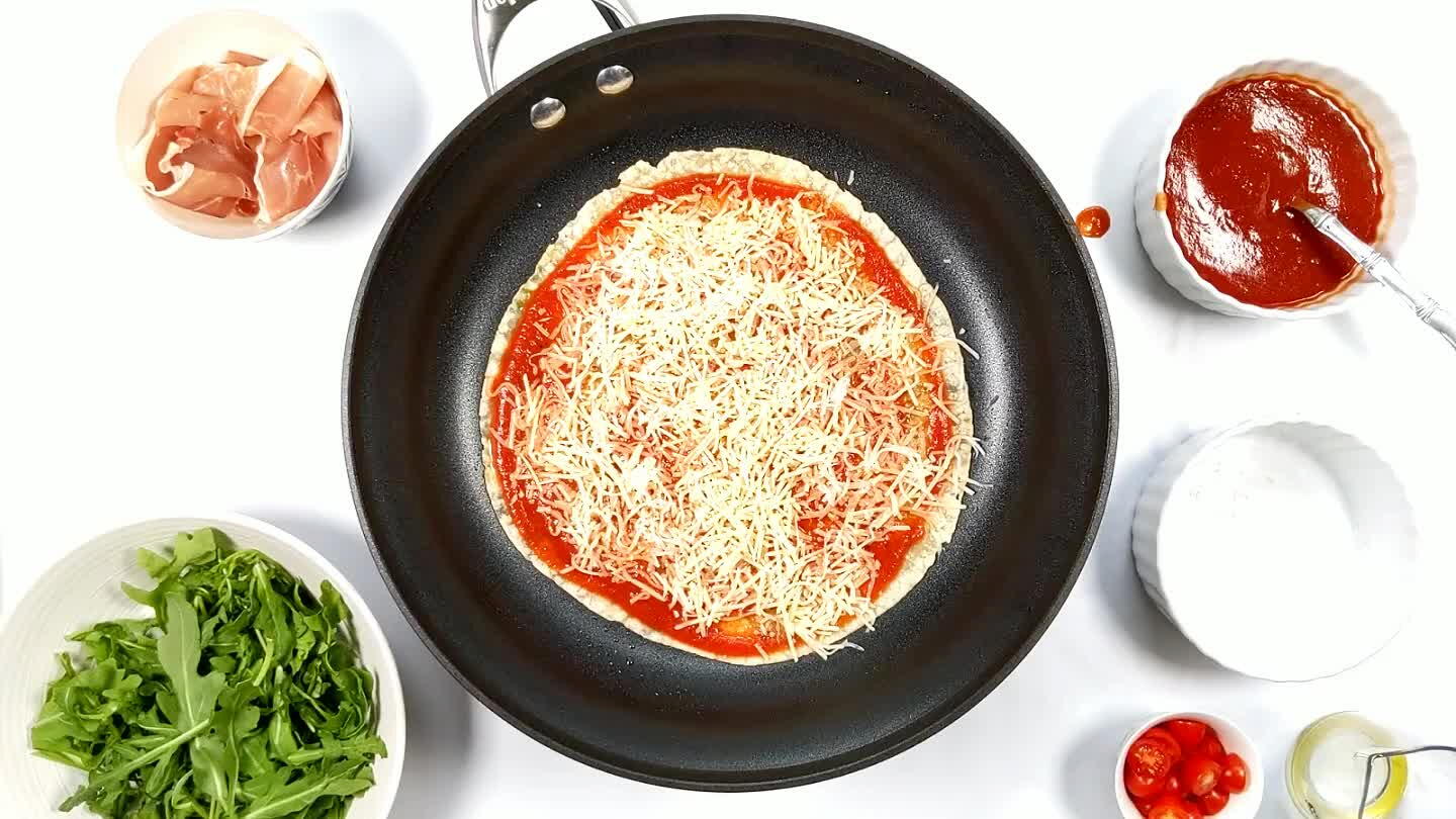 r until the cheese starts to melt.