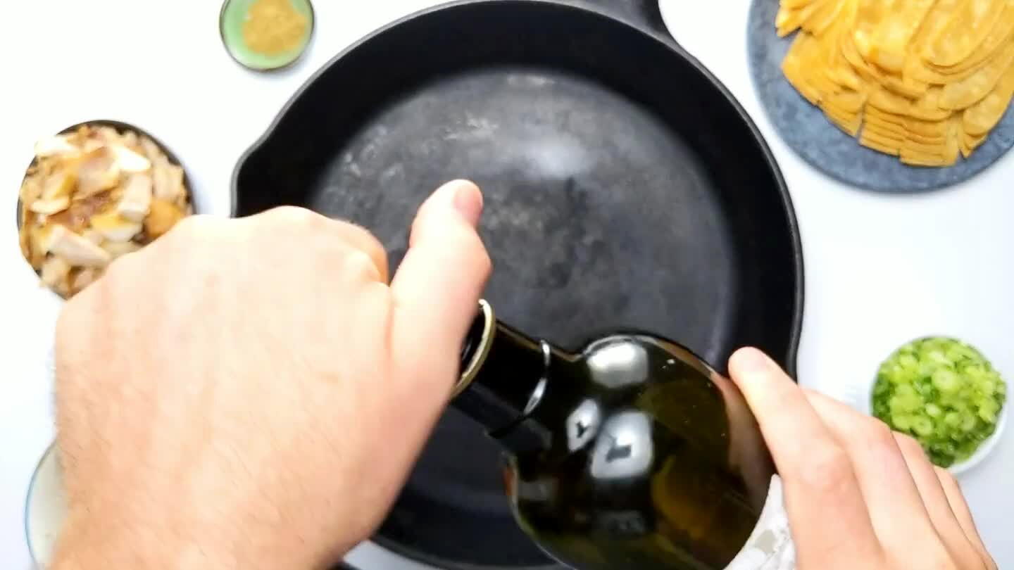 ps. Stir frequently, cooking until tortilla strips are lightly toasted.