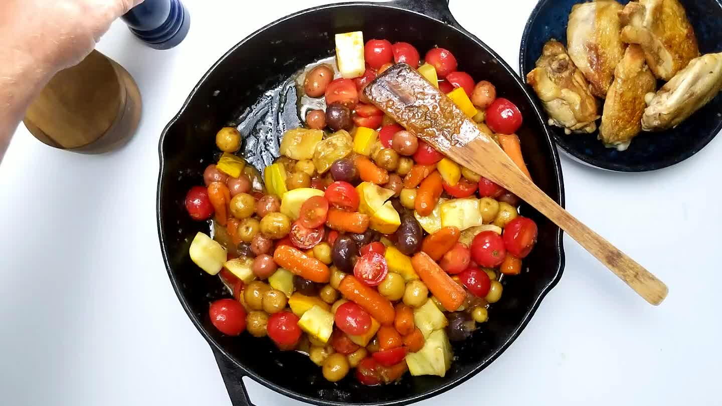 ause you've been reducing that salty bouillon and it very well may not need any salt.