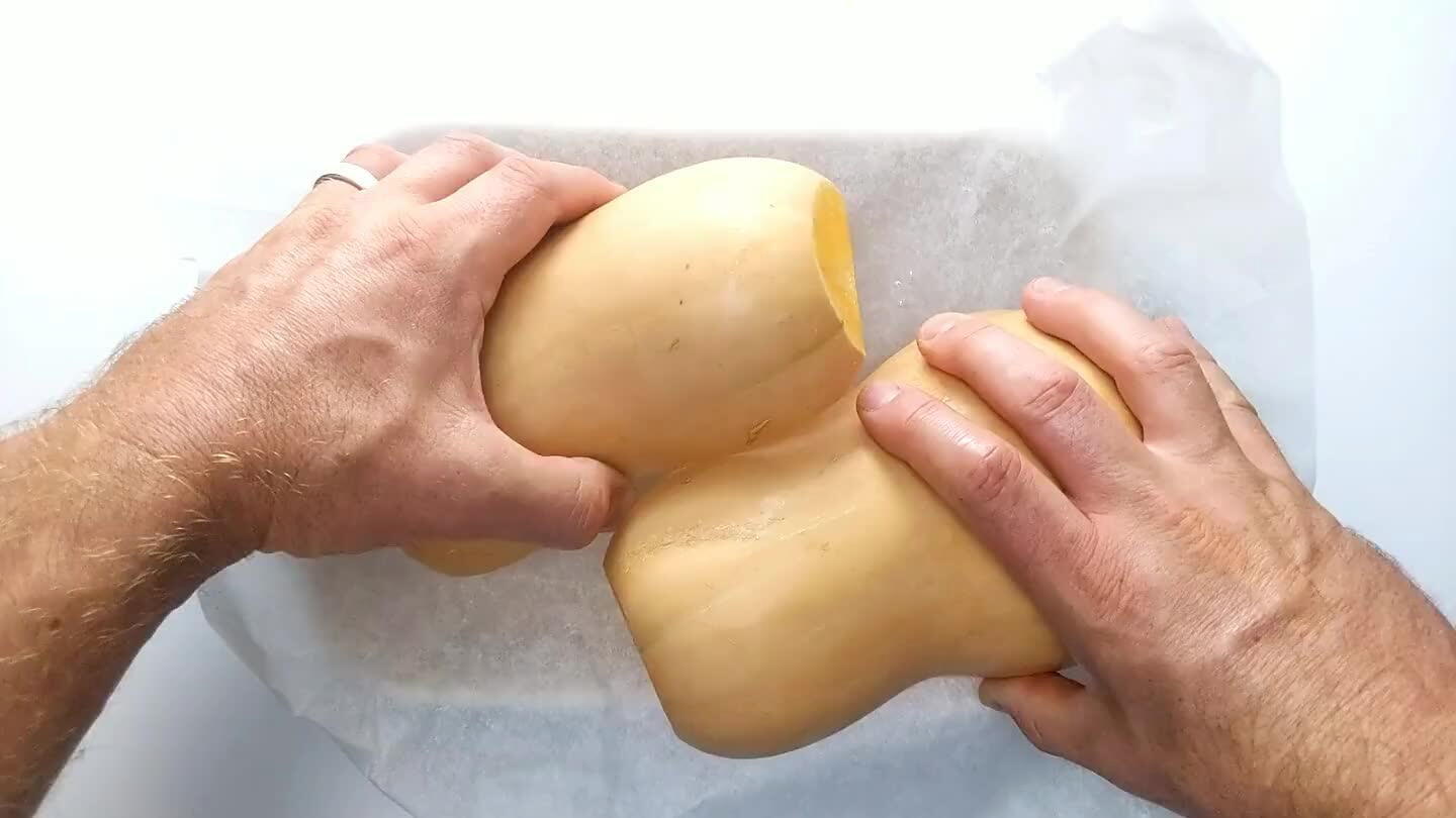 ntil tender. The skin should be wilted and a fork or skewer should pierce the flesh with little resistance. You can toss them in olive oil, salt and pepper before roasting if you want, but we're just making a puree, so we might as well keep things simple.
