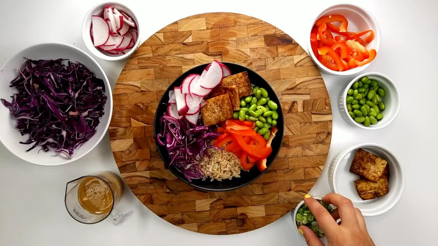 each bowl.