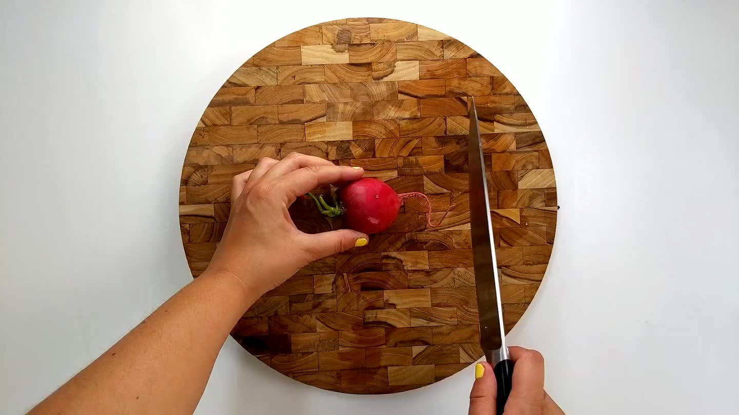 ability when chopping. Make thin slices.