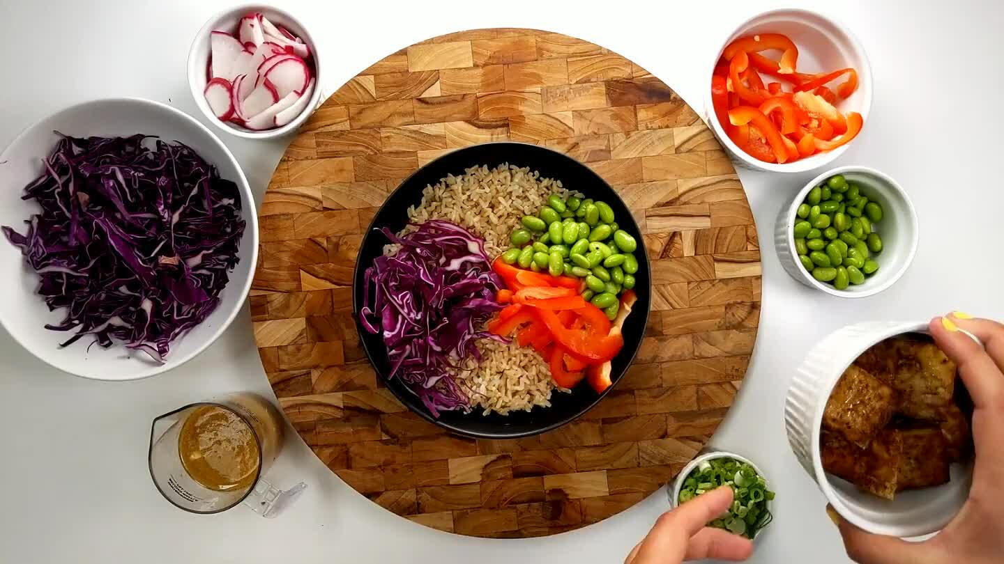 each bowl.