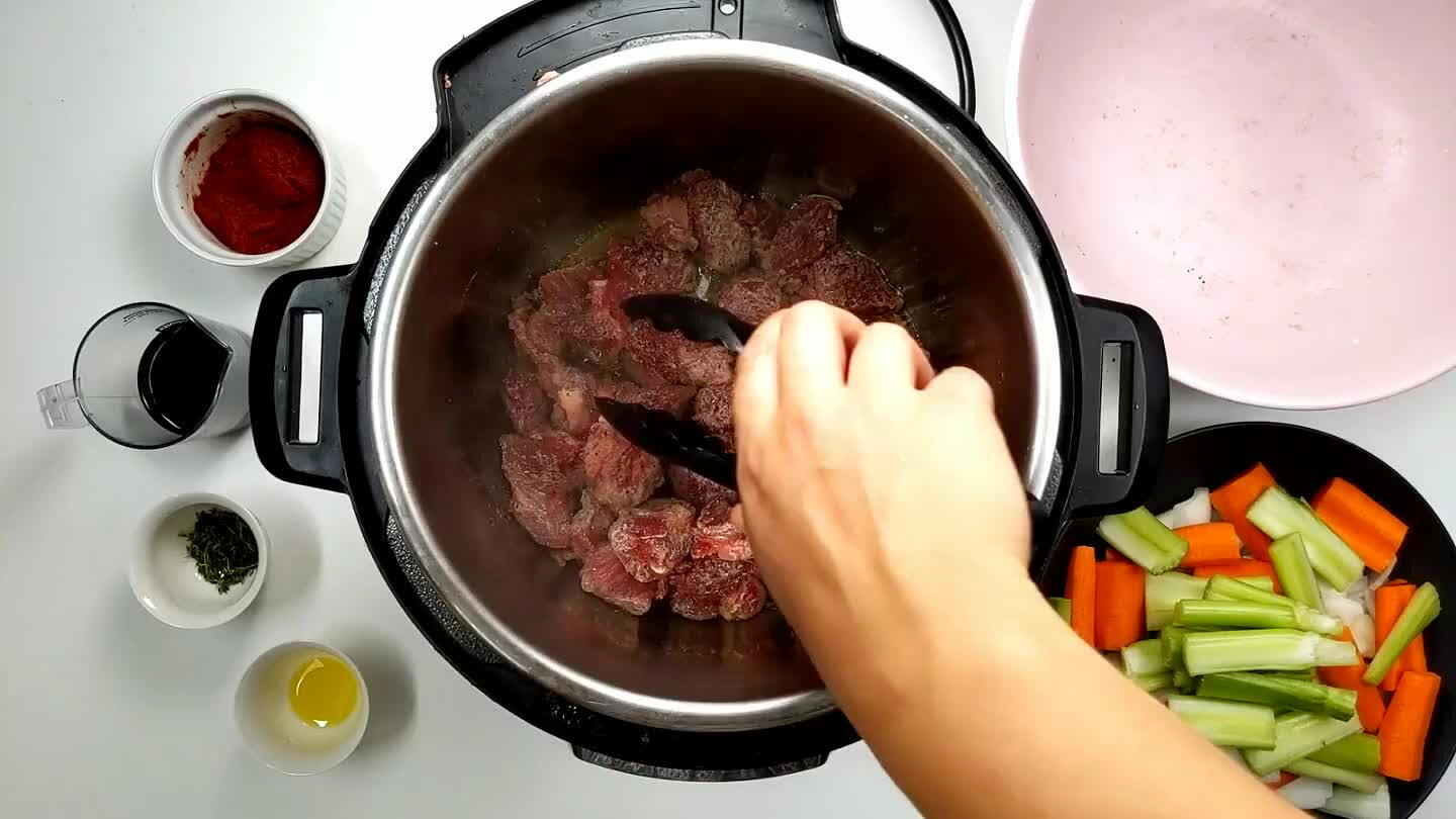 ep the meat from sticking.