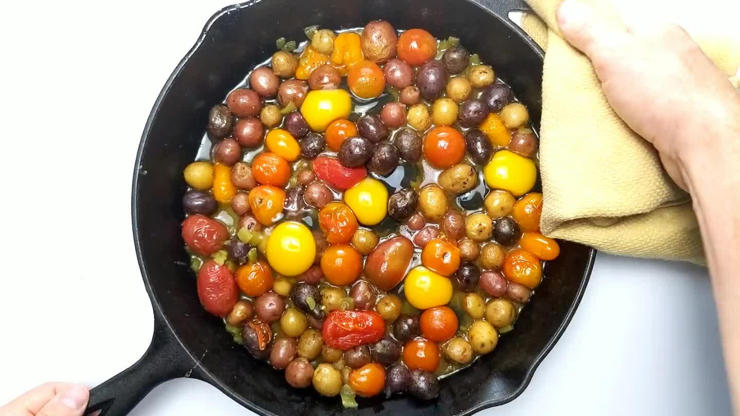 g, you should check the skillet at 10 minutes.