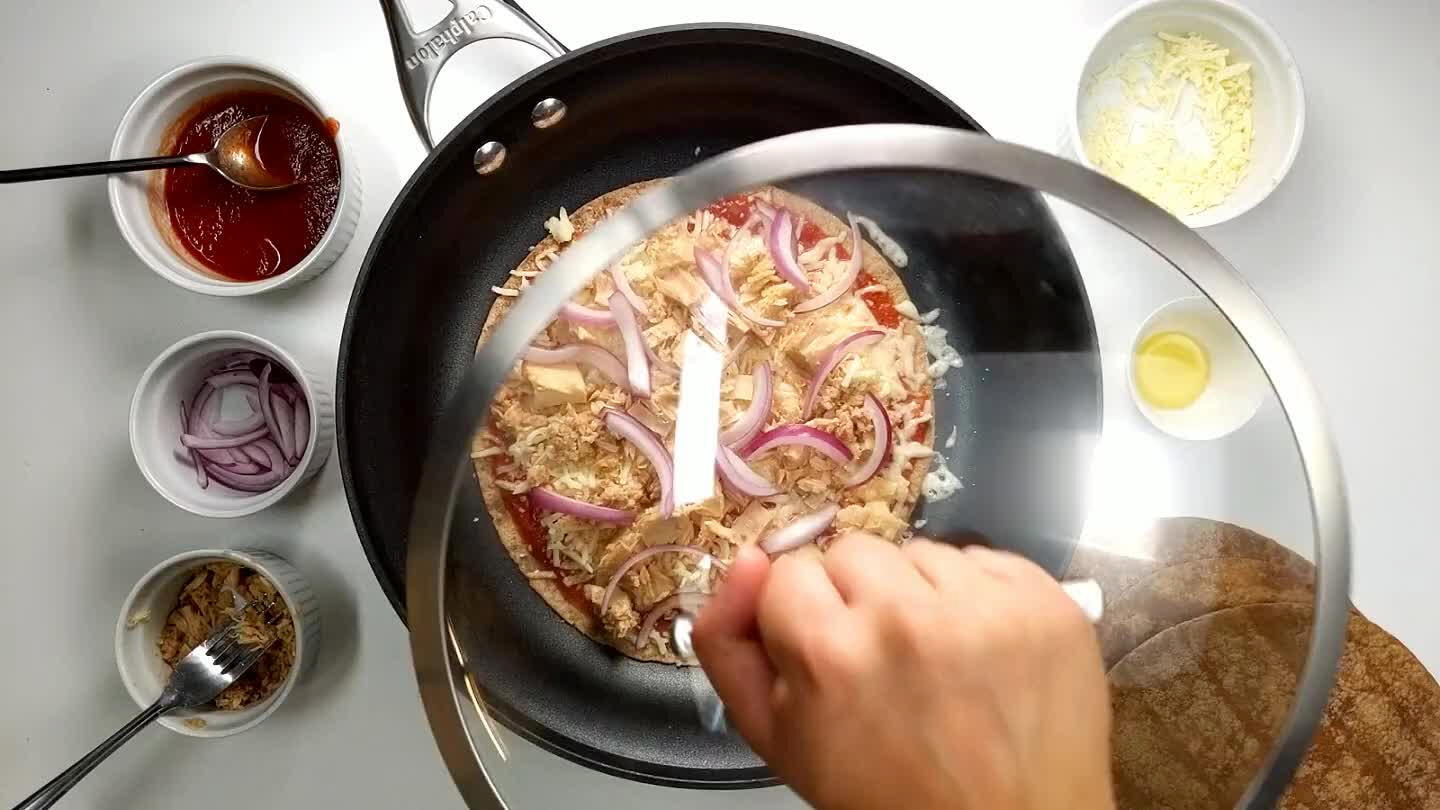 l cheese is melted.