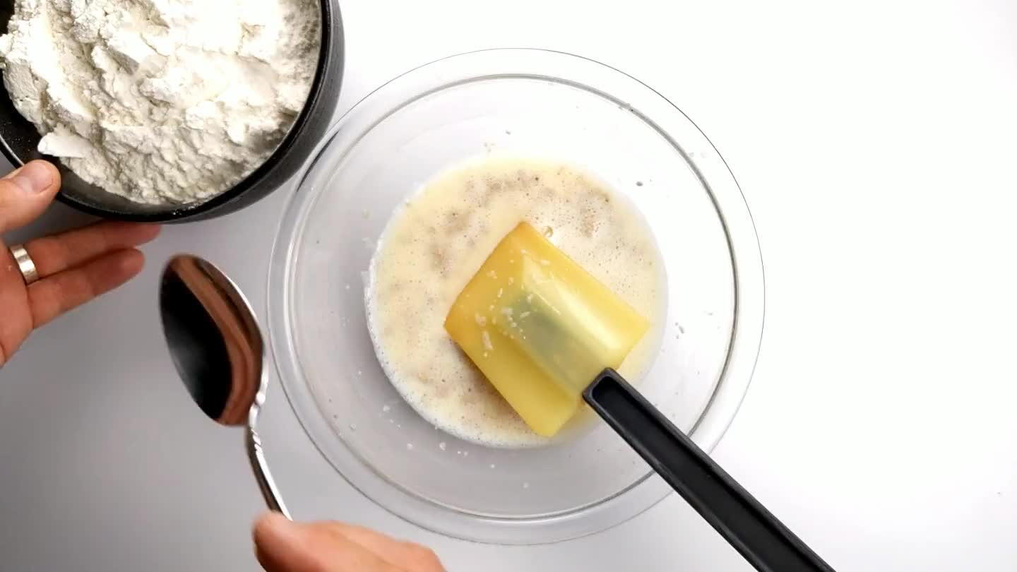 egins to pull away from the sides of the bowl. It's very unlikely that you will need all of the flour. Only add enough to get the dough to form.