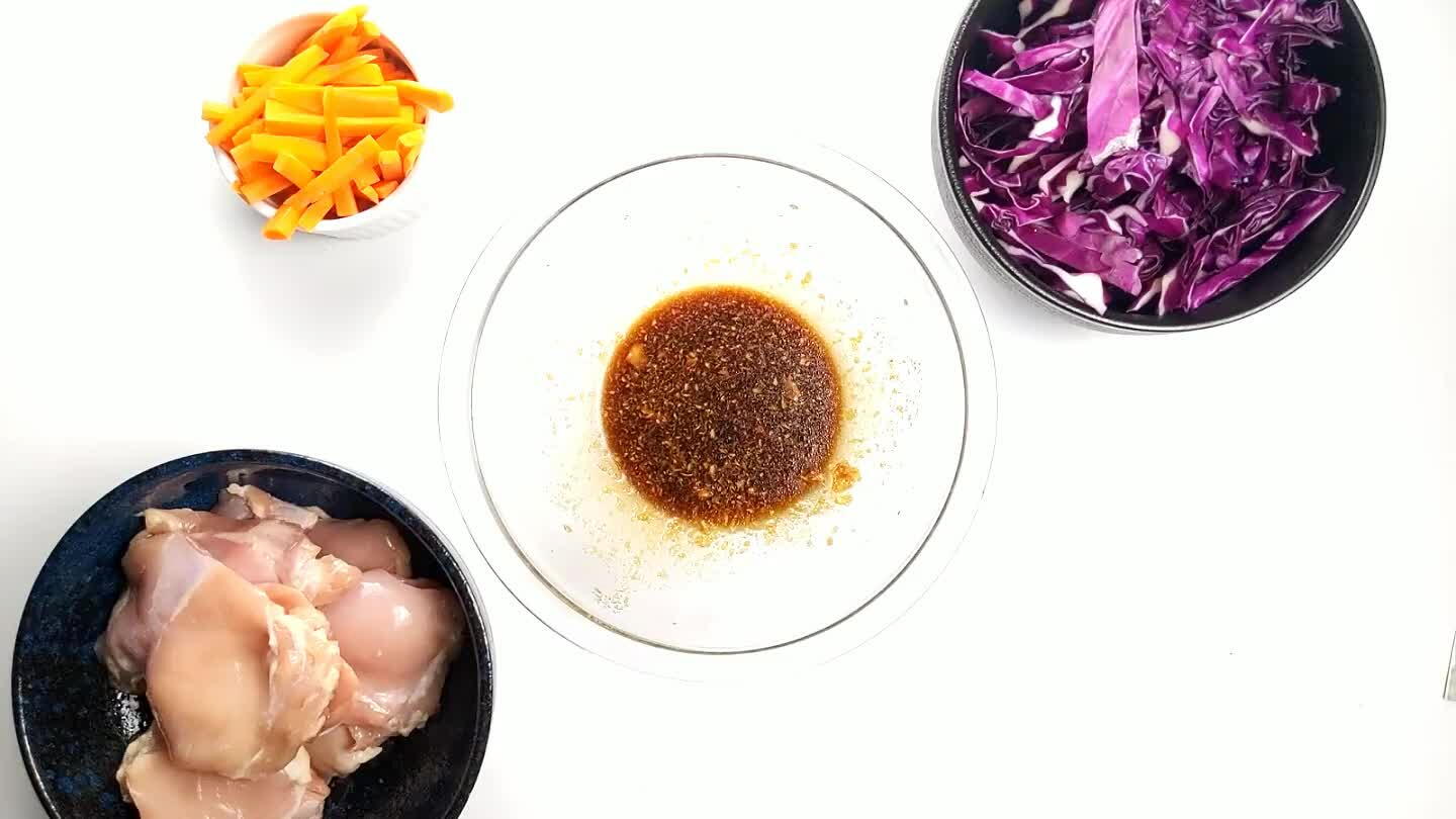 the time here, it's a good idea to marinate the chicken overnight, but not crucial.