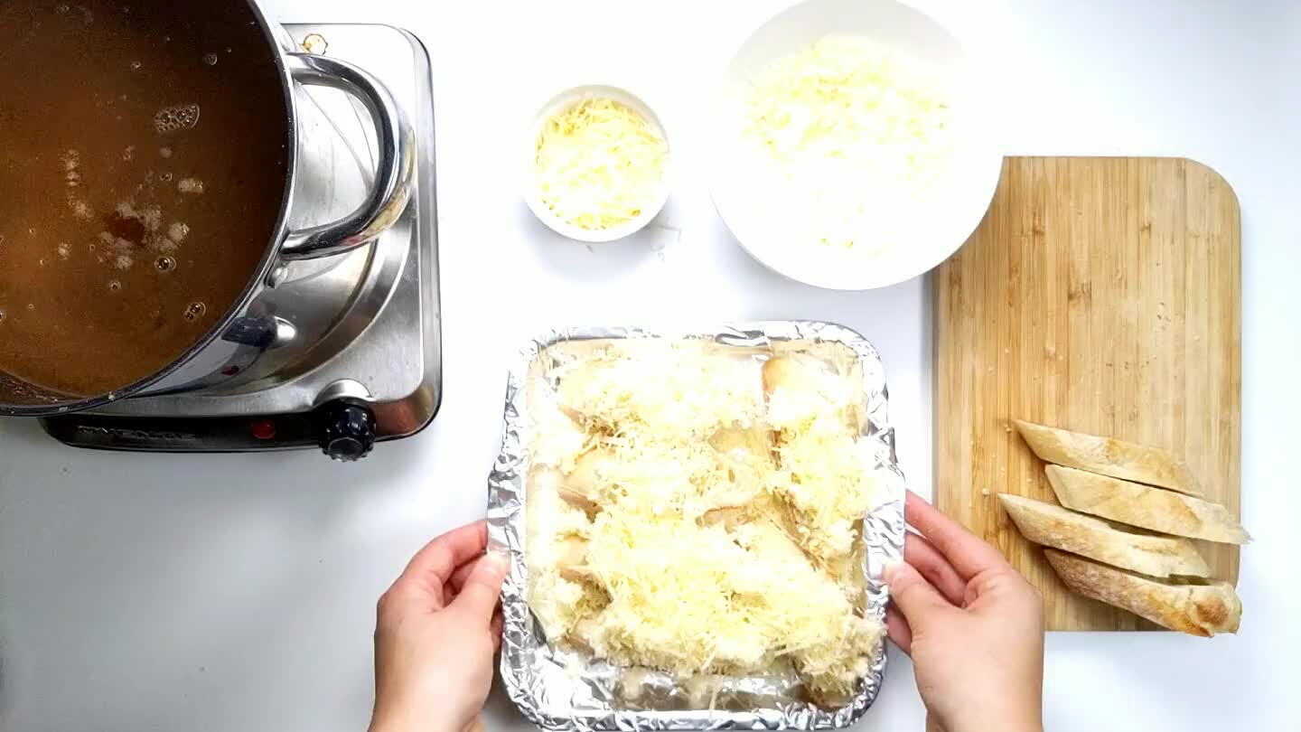 minutes, or until the cheese is nice and bubbly, and the toasts are crisp.