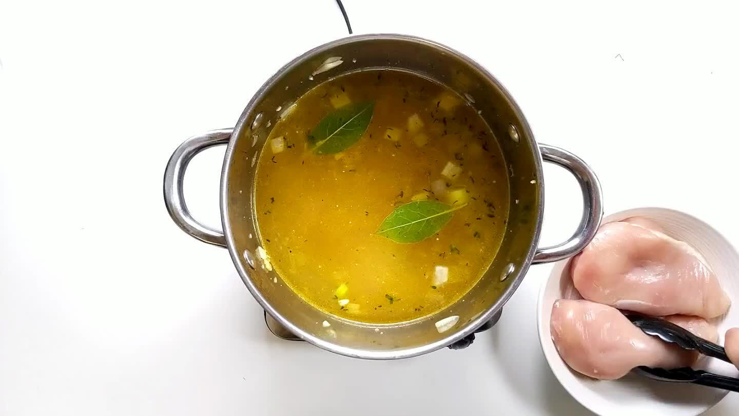 Bullion. Bring to a boil.