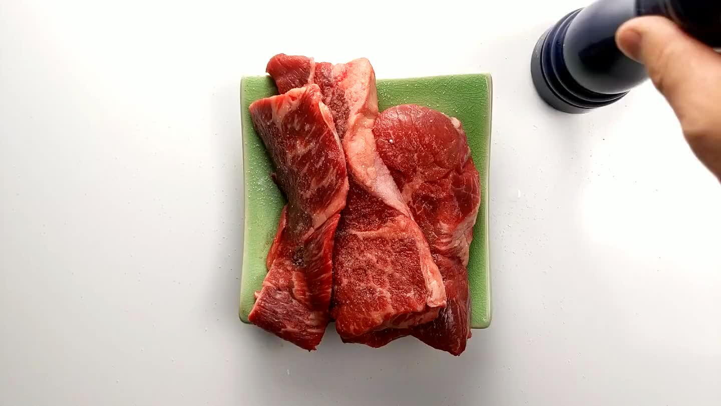 it's nice and crusty on both sides. Set aside to rest.
