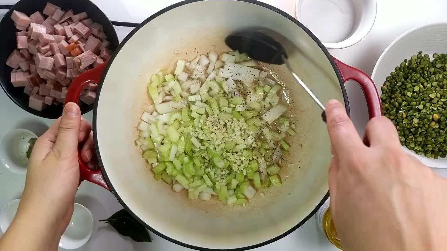 il onions are translucent and lightly caramelized.