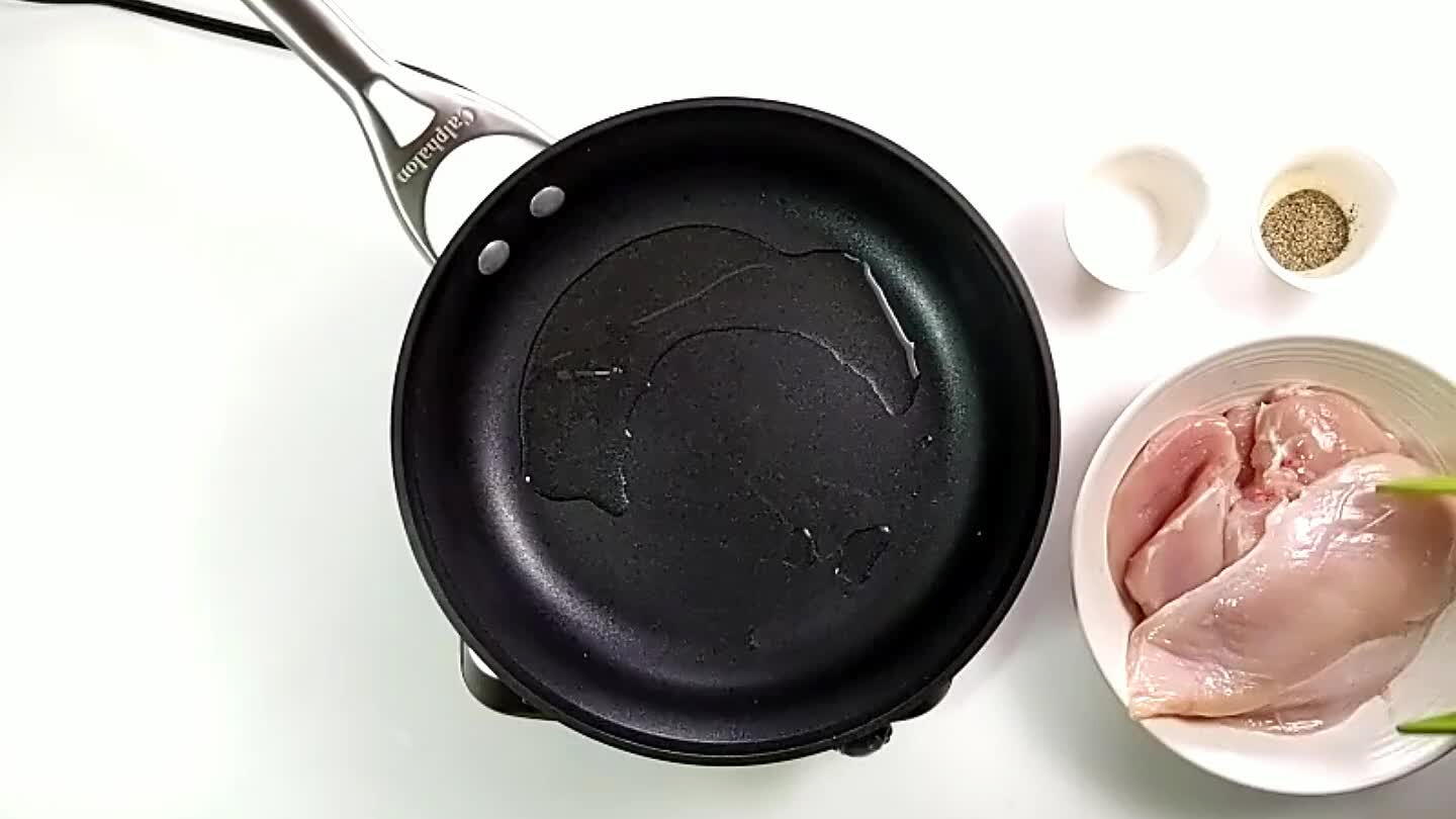 e pan and brown for 3-5 mins on each side. Add salt and pepper to each side.