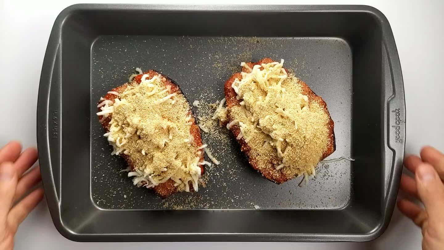elted and the breadcrumbs are toasted.