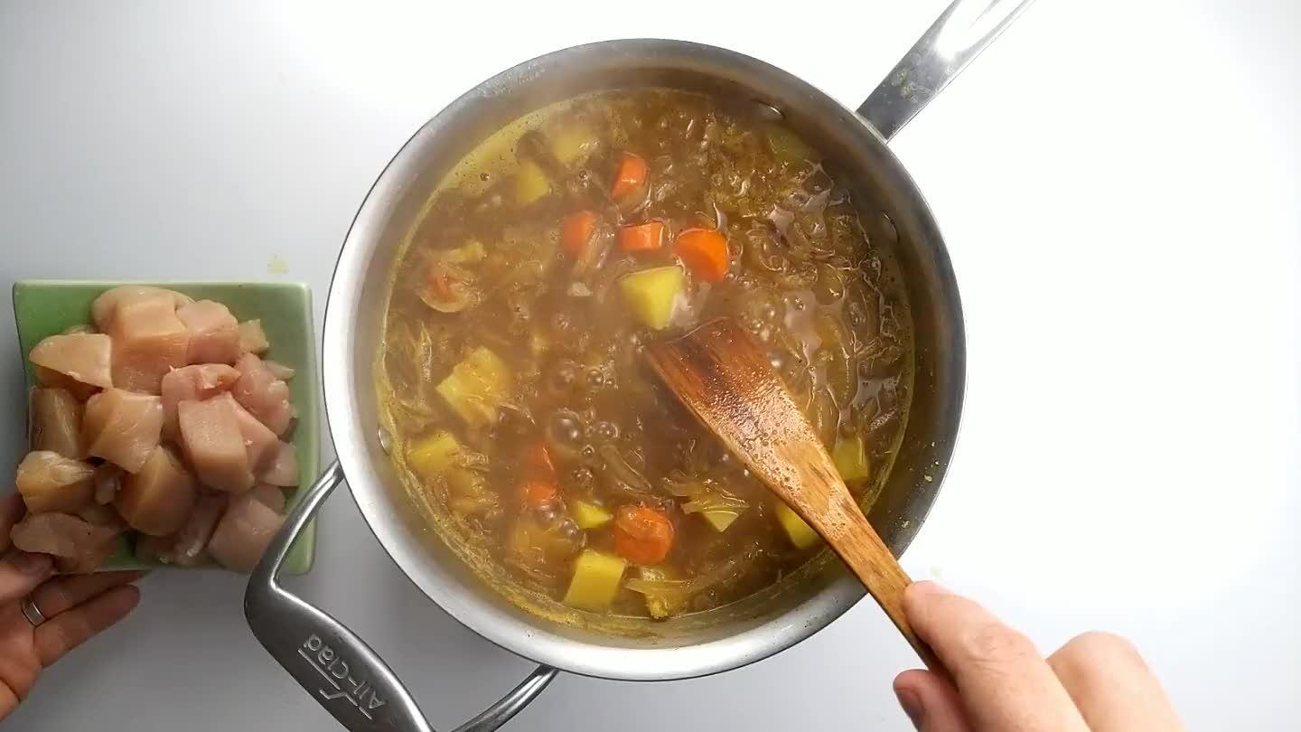ough and the potatoes and carrots are tender.