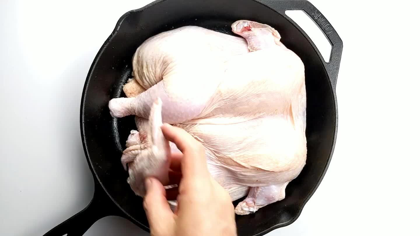 et the chicken sit at room temp for 30 minutes or so to marinate or leave it in the fridge overnight. But you can roast it immediately if you're in a hurry and it will still be delicious.