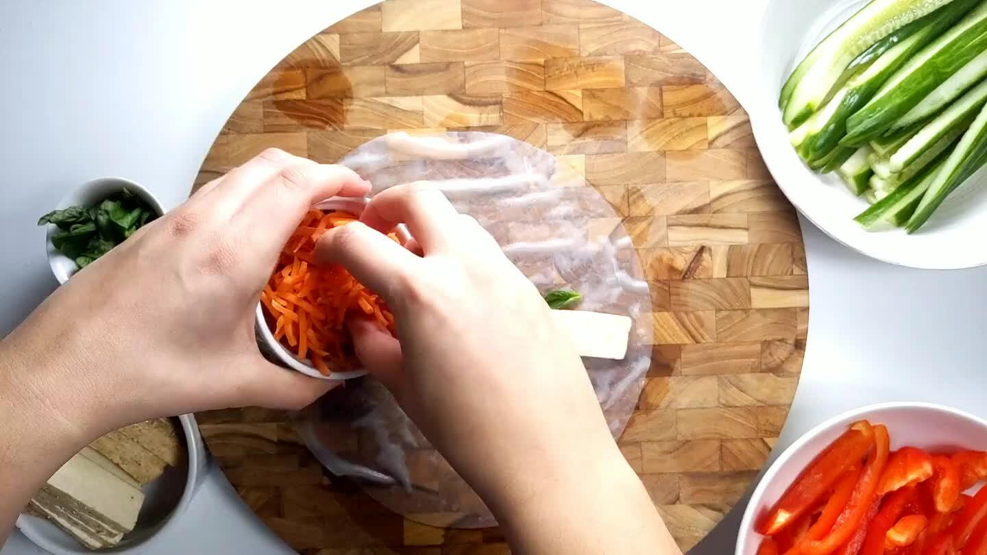 rice paper.