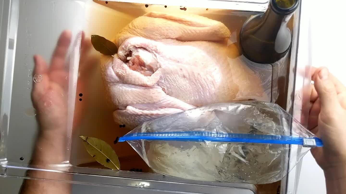 oes too long, it will get salty and your turkey might end up with a strange texture.