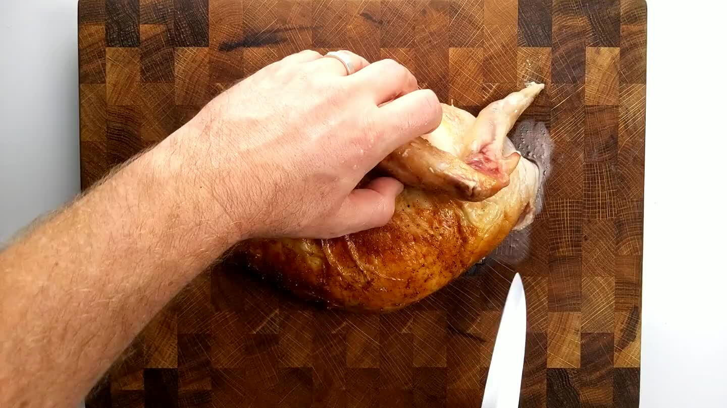 t. Feel around for any bone or cartilage remaining in the breast and remove them if present.