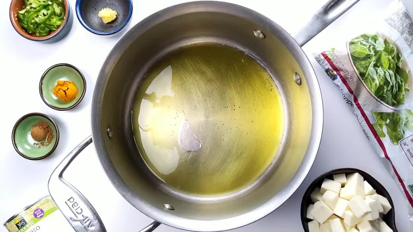 on at least 2 sides. If you've never worked with paneer before, it's similar to haloumi in that it can be cooked without melting.