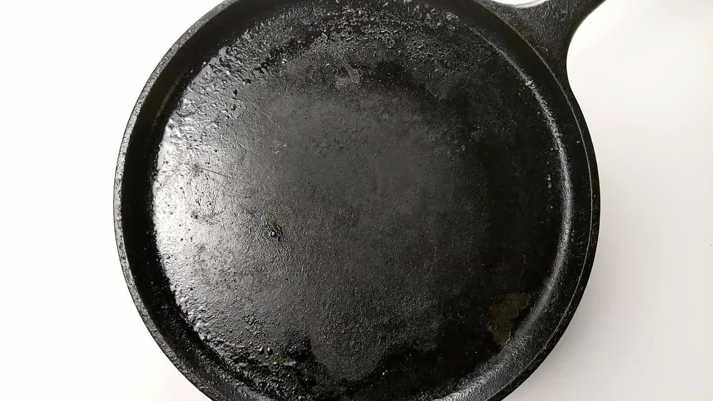 himmering, nearly smoking. Hot oil is crucial to cooking salmon well.