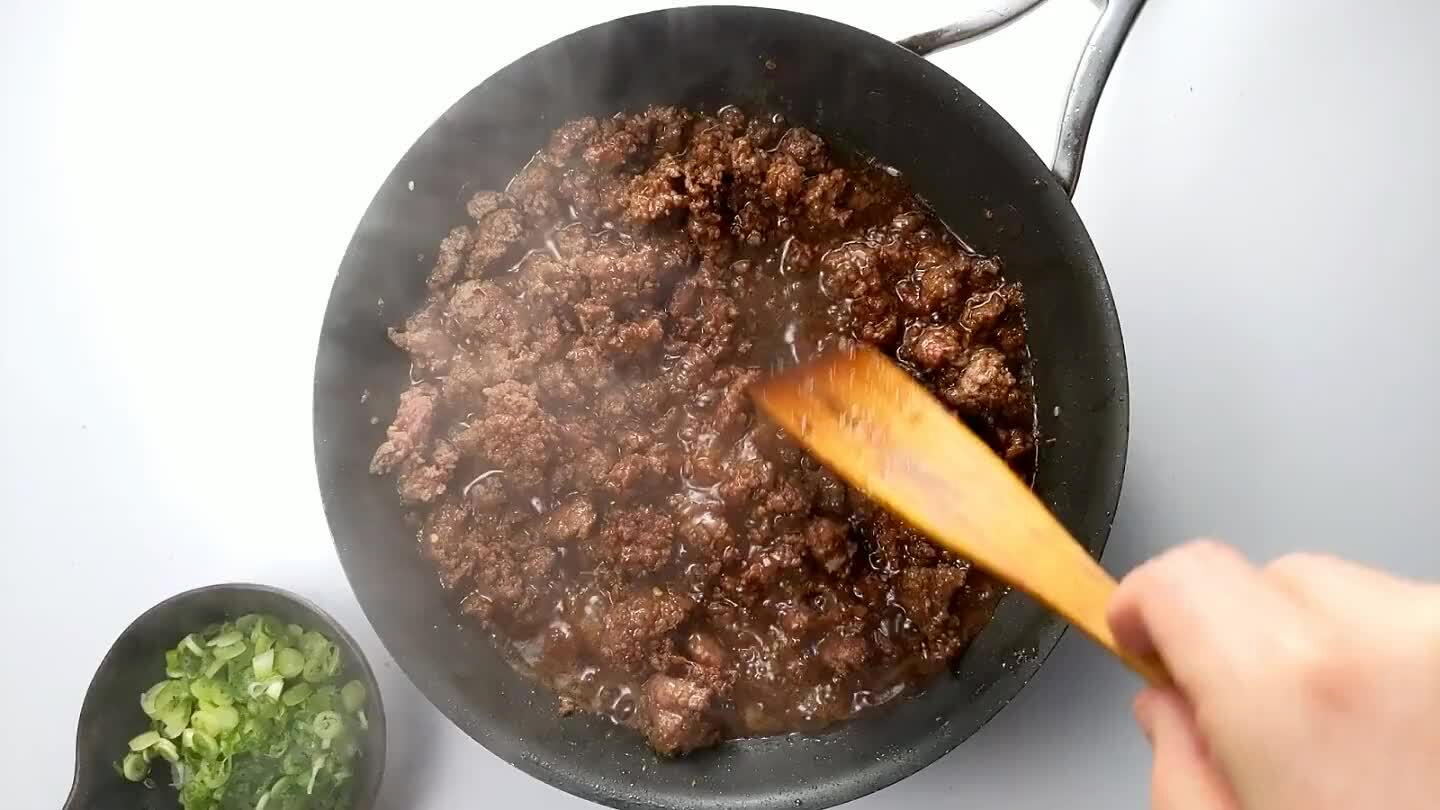 cooked through and the sugar and soy sauce is reduced to a syrup.