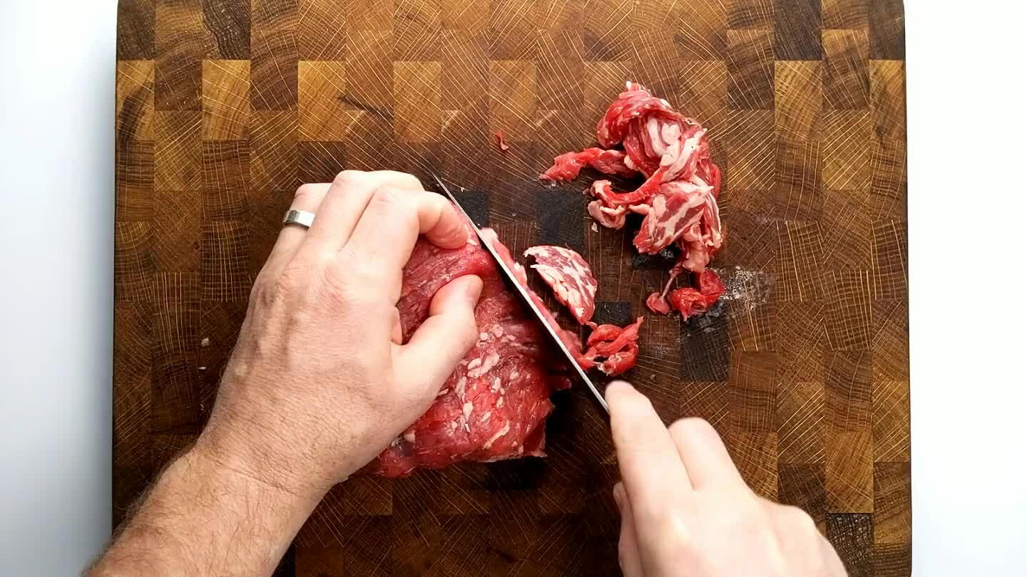 lot easier with a sharp knife.