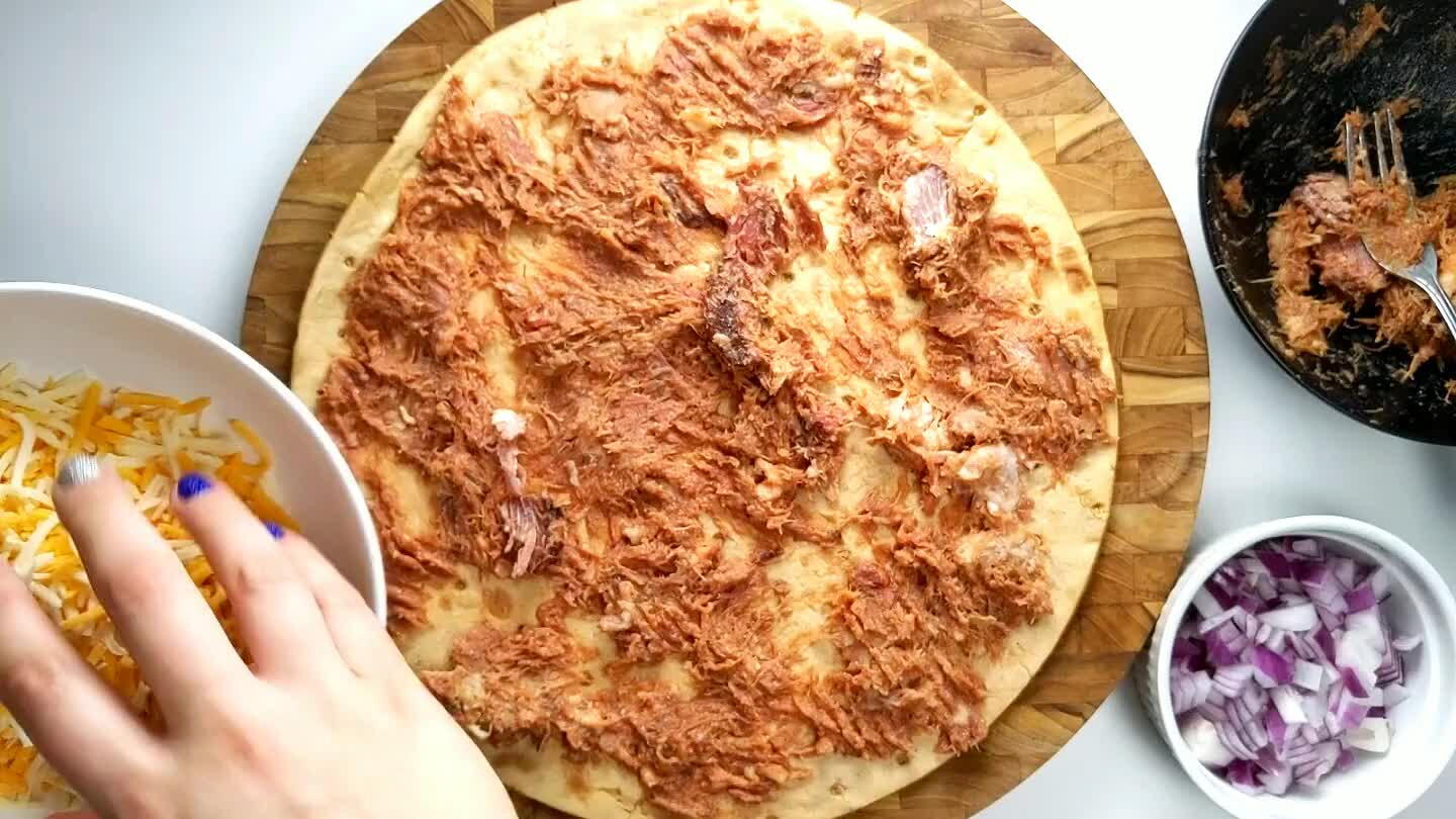 top with chopped onion.