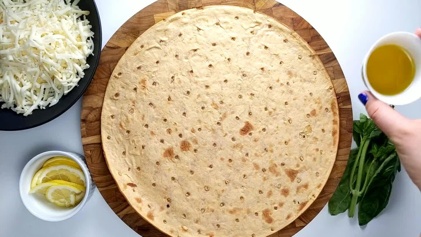 with the smoked mozzarella