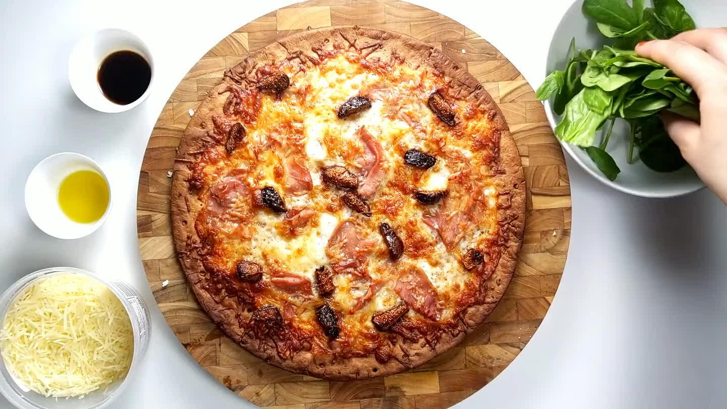 e greens with balsamic vinegar and parmesan cheese.