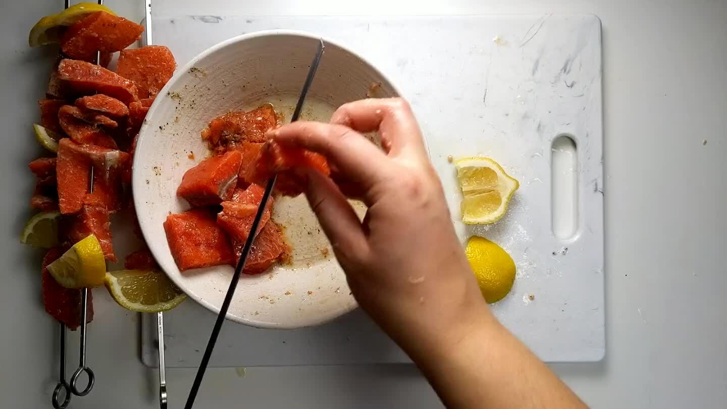 of salmon.