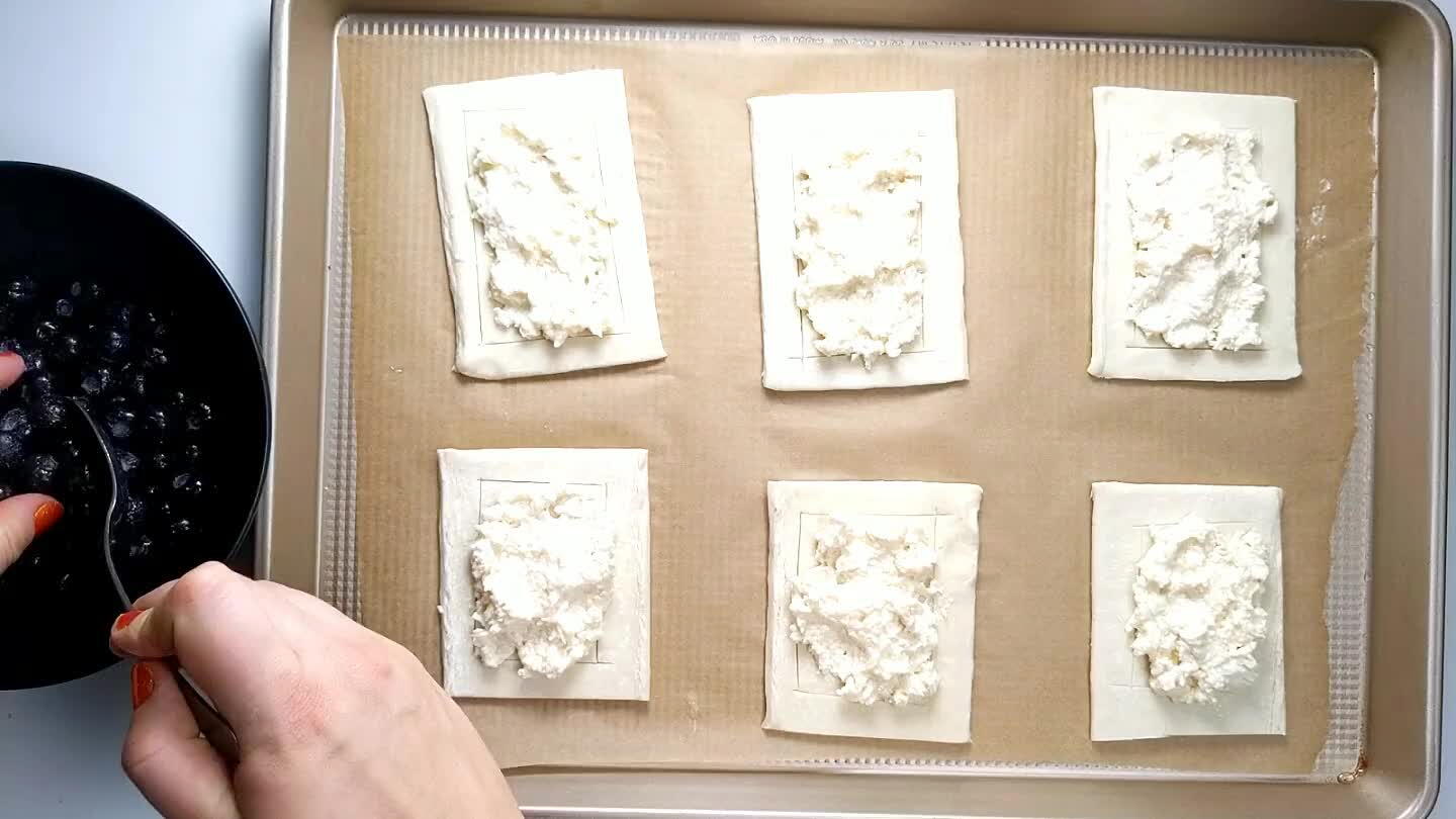 , do not cover the scored edges.