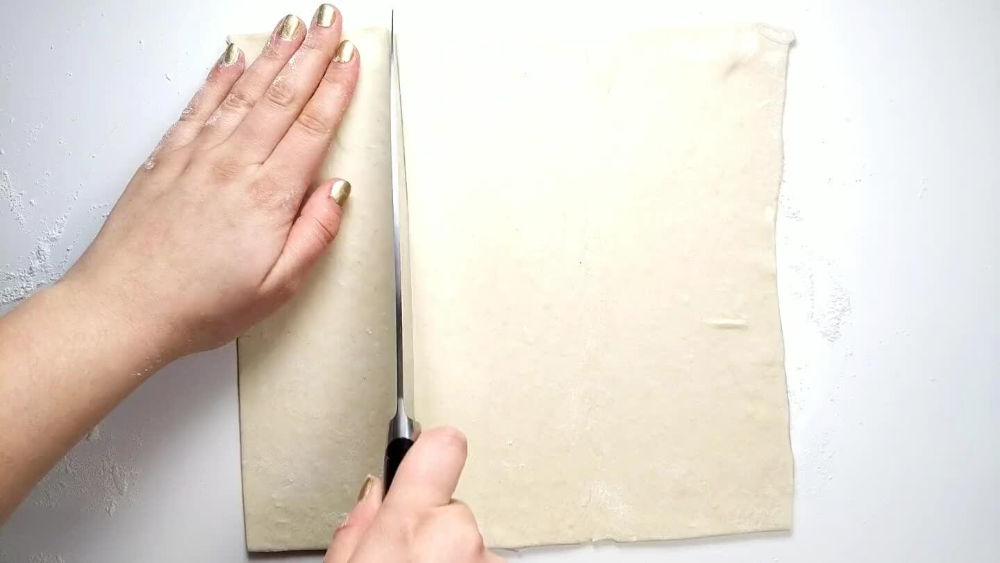 if the pieces are square, so do your best to measure evenly.