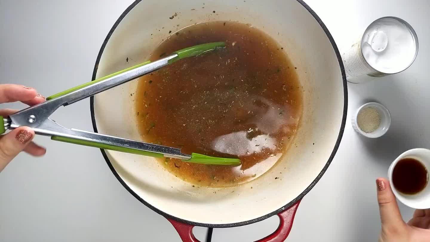 t to dissolve the coconut milk.
