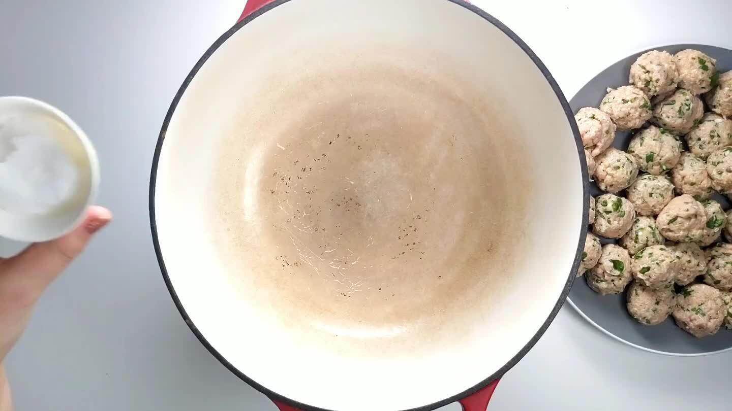the pan before beginning.