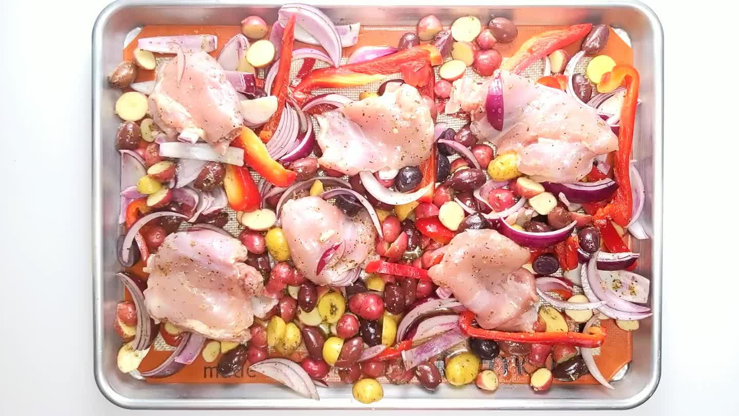 s off, double check that the largest potato chunks are softed through. If the chicken thighs are on the thicker side, ensure that the internal temperature is above 165Β°F.