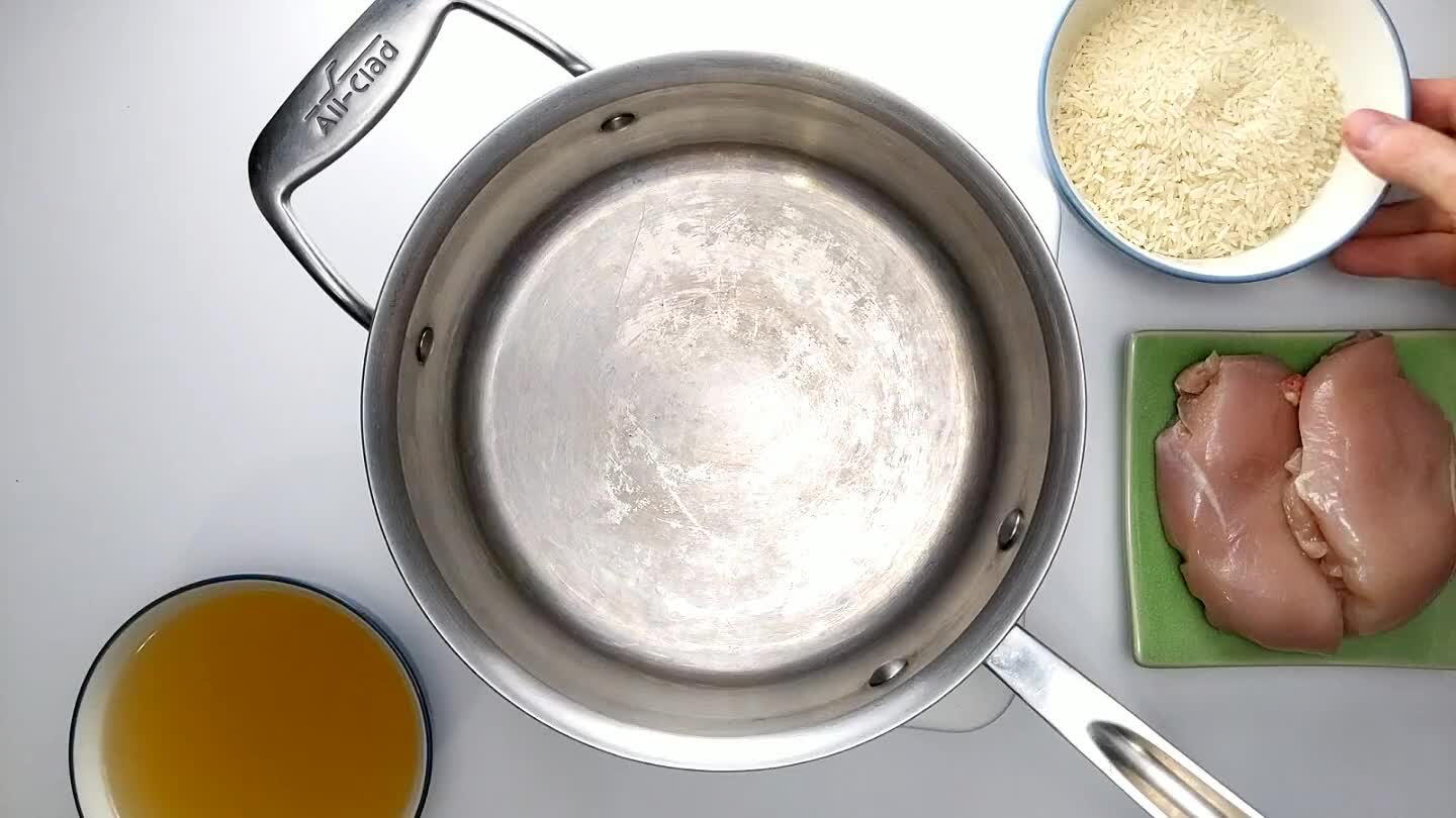 ky about your rice you might want to rinse it first. Personally I like the stickier texture of unwashed rice in this dish.