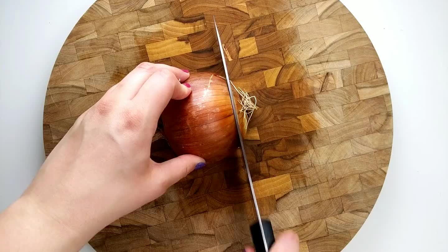 thin strips.