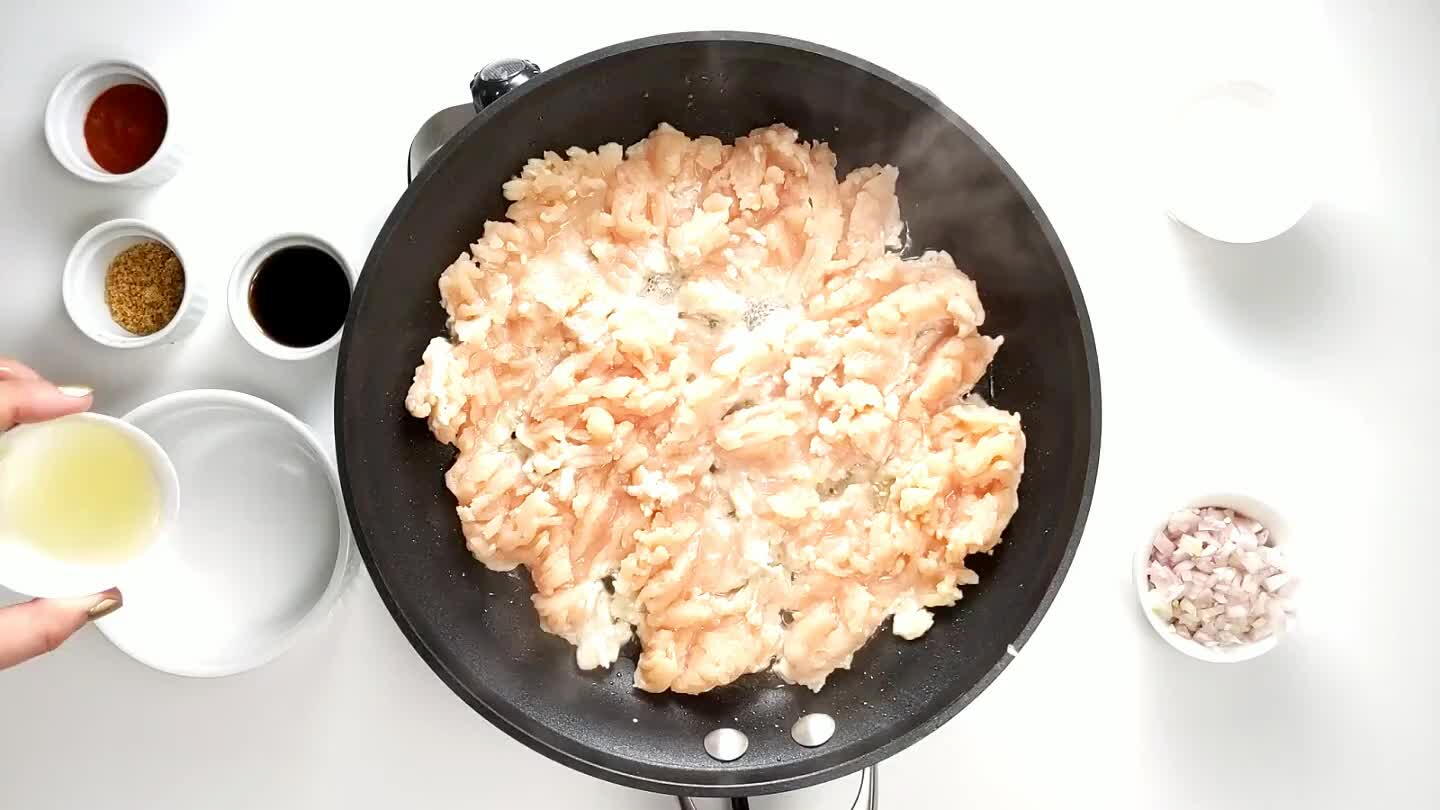 ce, sesame oil, fish sauce, sriracha, and brown sugar to a small bowl and stir.