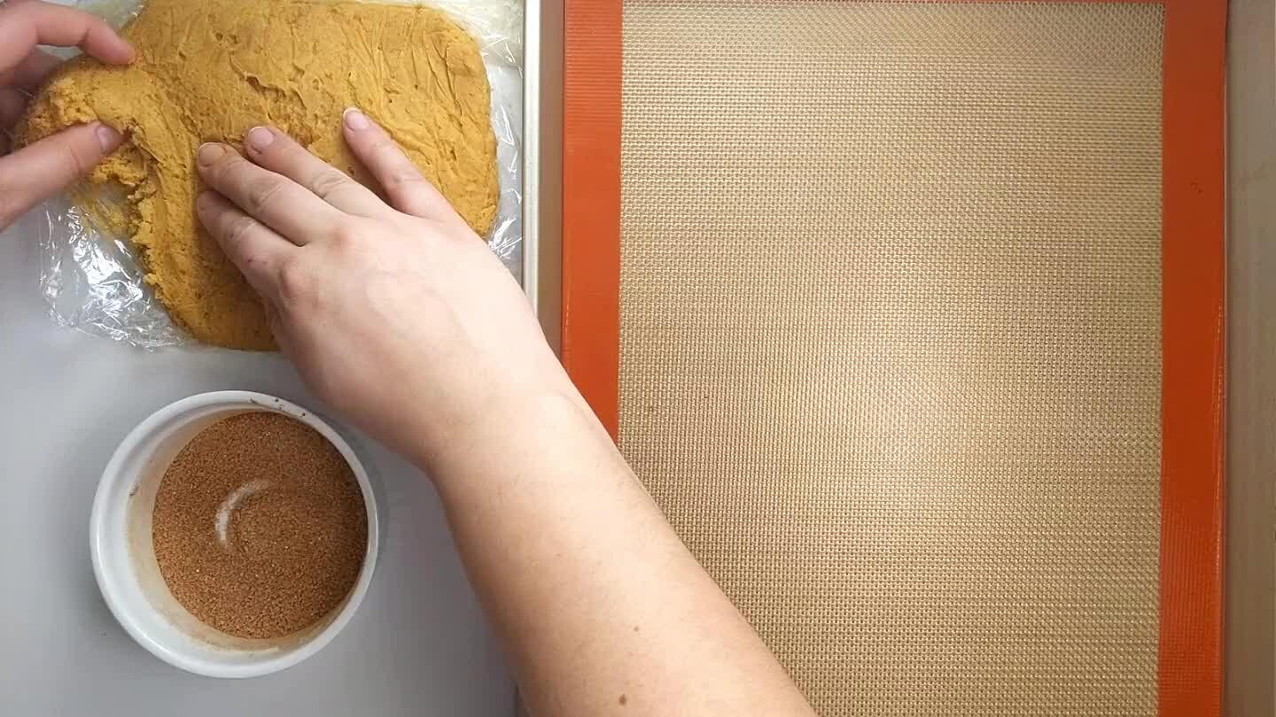 part on a lined baking pan.